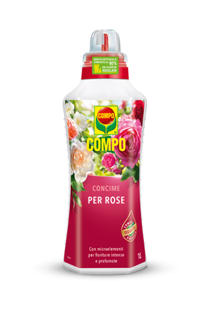 Concime liquido Compo per rose