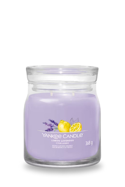 Candela yankee candle lemon lavander
