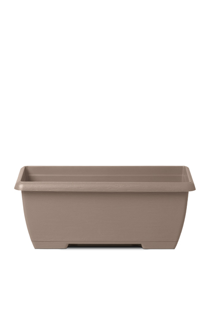 Cassetta Terrae midi con sottocassetta beige scuro