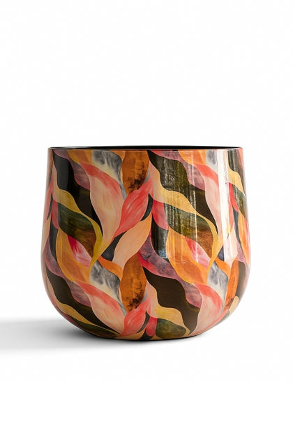 Coprivaso metallo Bombay Pink & Brown mix
