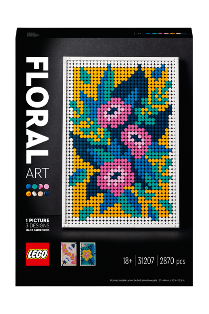 Lego Flor Art Motivi floreali