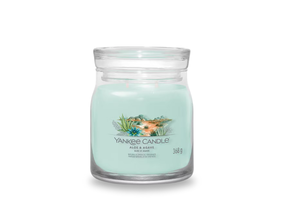 Candela yankee candle Aloe e agave 