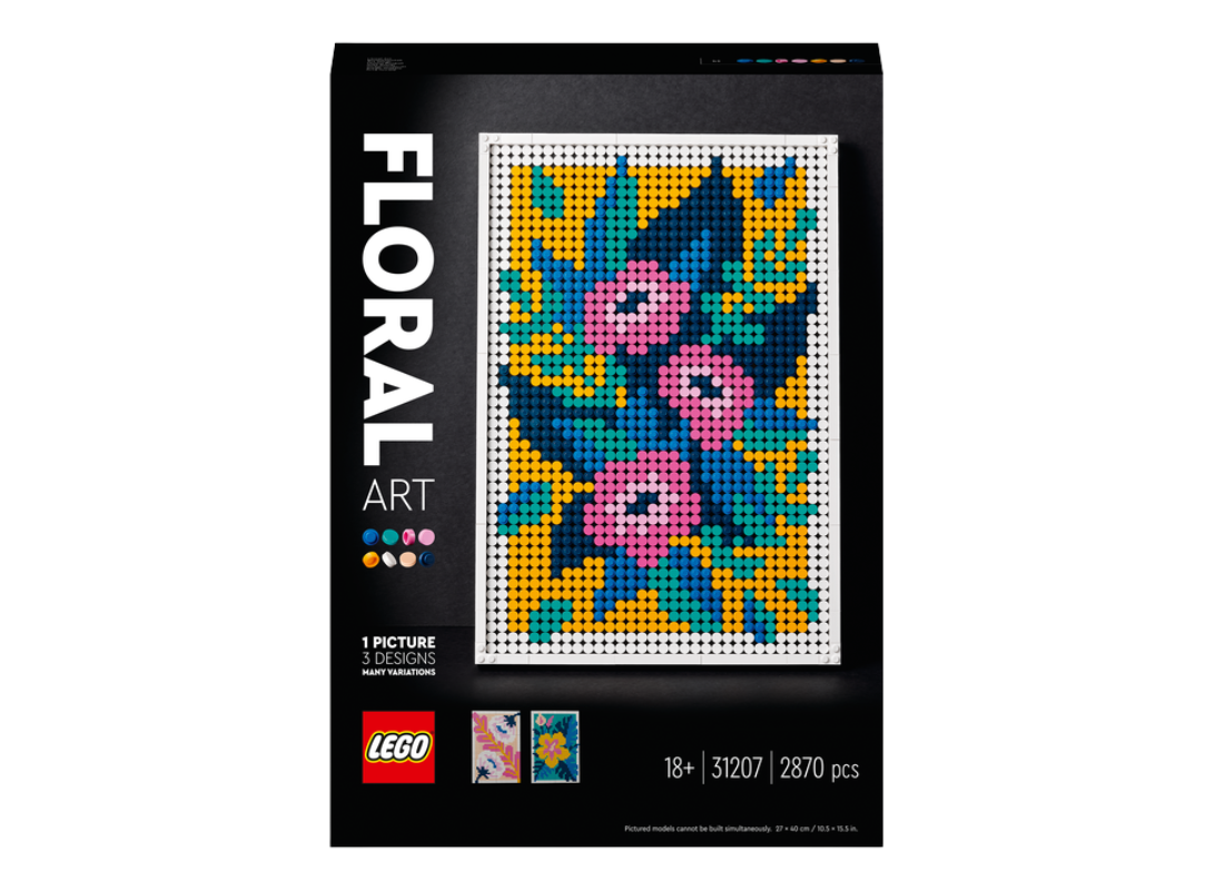 Lego Flor Art Motivi floreali