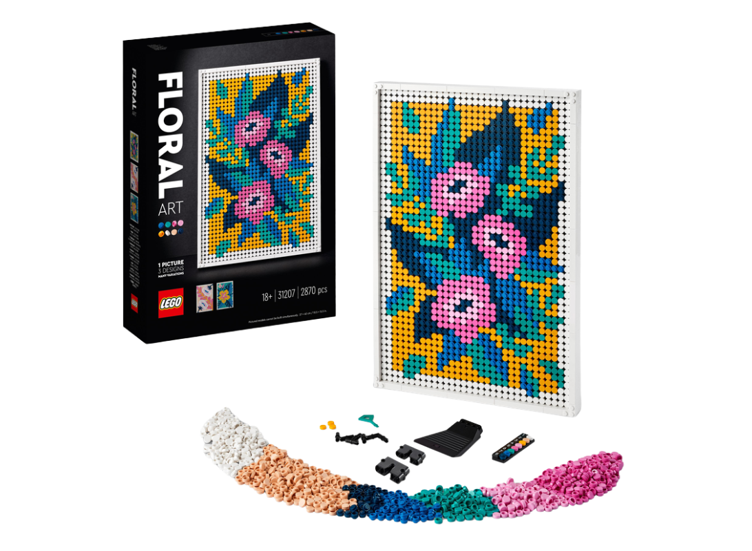 Lego Flor Art Motivi floreali