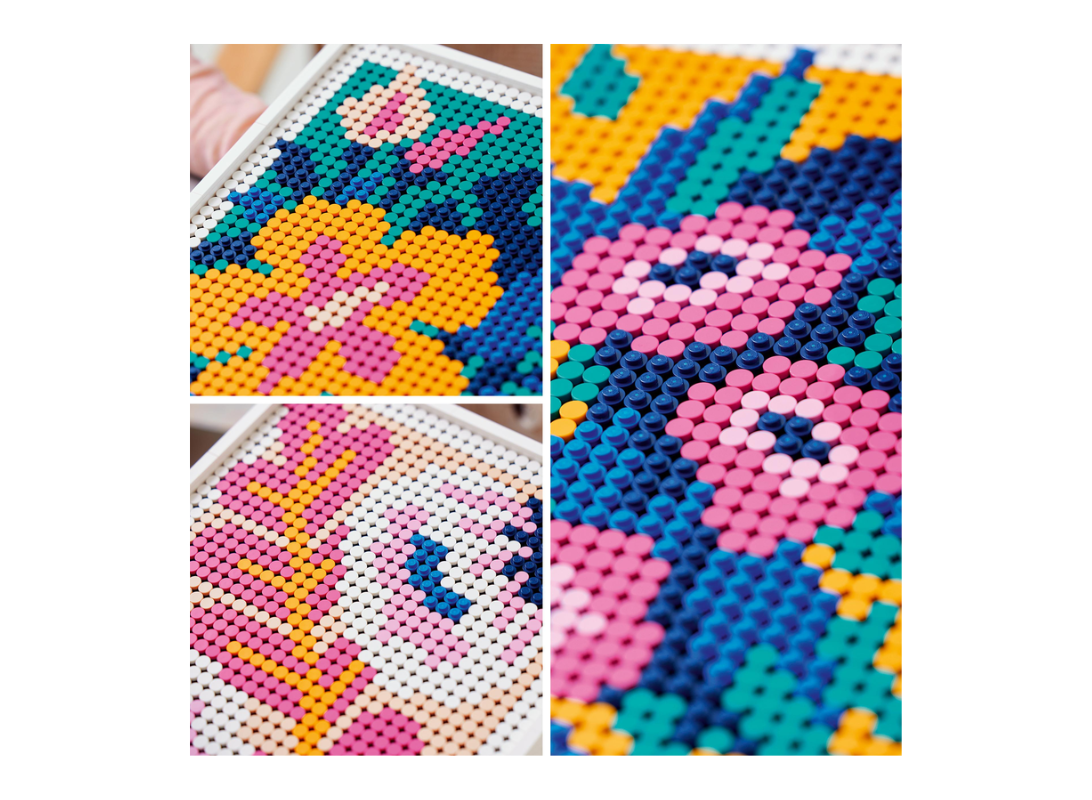 Lego Flor Art Motivi floreali
