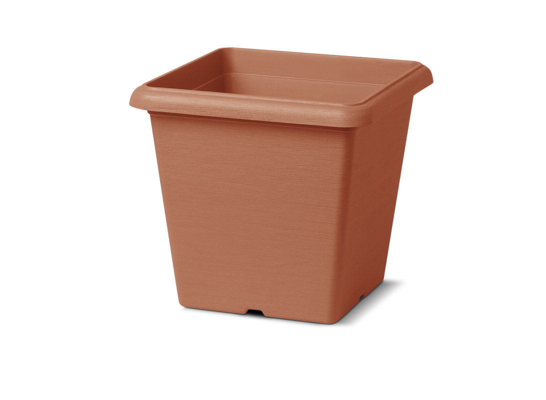 Vaso quadro Terrae color Terracotta